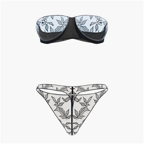 Sexy Lingerie SS Model TurboSquid