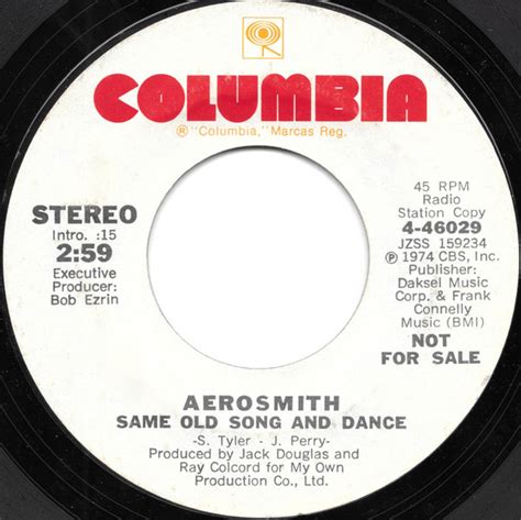 Aerosmith – Same Old Song And Dance (1974, Vinyl) - Discogs