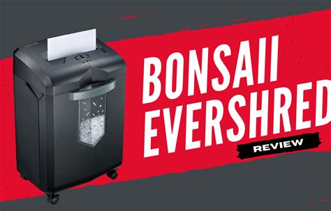 Bonsaii Evershred Paper Shredder Review Why You Need To Invest