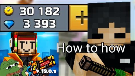 How To Get COiNs AnD GEmS With Sum Real Speed Pixel Gun 3D YouTube