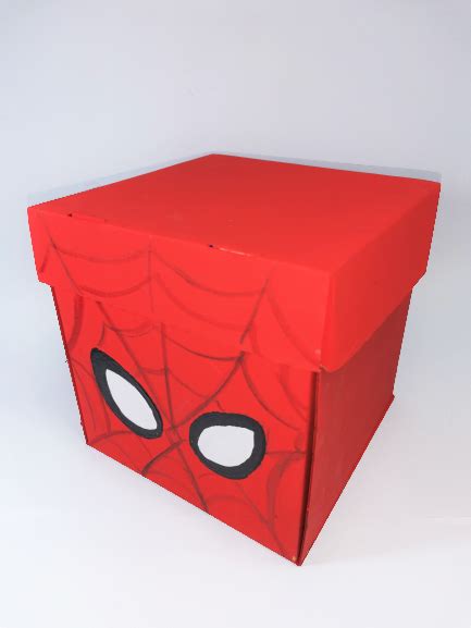 Top 35 Imagen Caja Decorada De Spiderman Abzlocal Mx