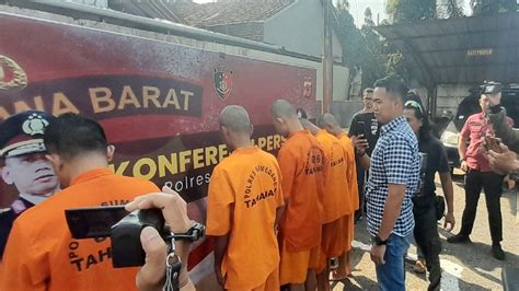 Polres Sumedang Berhasil Ringkus Komplotan Pencuri Tiang Telepon