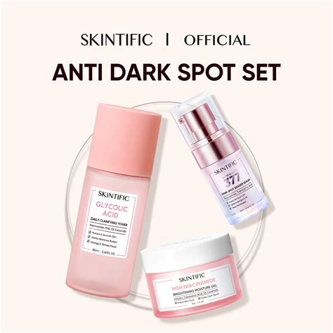 Skintific Pcs Paket Skincare Set Anti Dark Spot Set Symwhite Serum