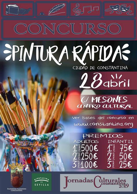 Domingo 28 de abril concurso de pintura rápida al aire libre