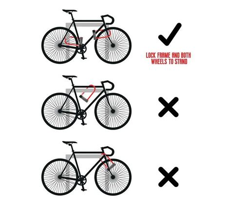 How To Lock Your Bike Correctly Stolen Ride