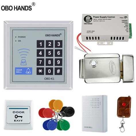 Rfid Door Access Control System Kit Set Khz Rfid Card Reader With