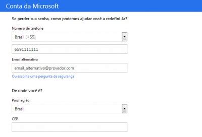 Como Fazer Um Hotmail Passo A Passo Como Fazer