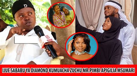 Ijue Sababu Ya Diamond Kutangaza Kuachana Na Zuchu Mr Pimbi Afunguka