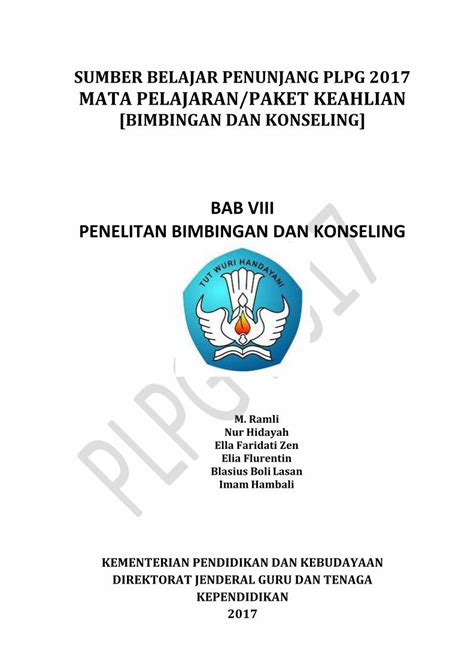 PDF SUMBER BELAJAR PENUNJANG PLPG 2017 MATA A Jenis Dan Metode