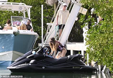Sydney Sweeney Shows Off Incredible Frame In Cheeky Bikini As She Jet Skis With Pals At