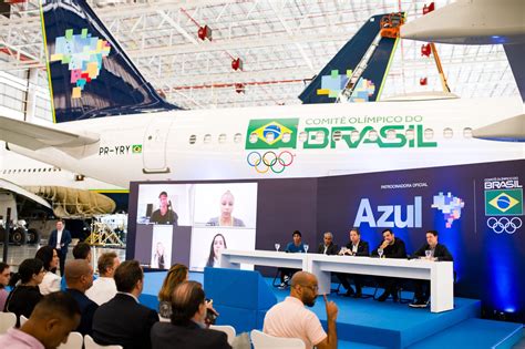 Azul Se Mobiliza Para Apoiar O Time Brasil Nos Jogos Ol Mpicos De Paris