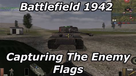 Battlefield 1942 Grafas LT Uses His Tiger Tank To Capture The Enemy