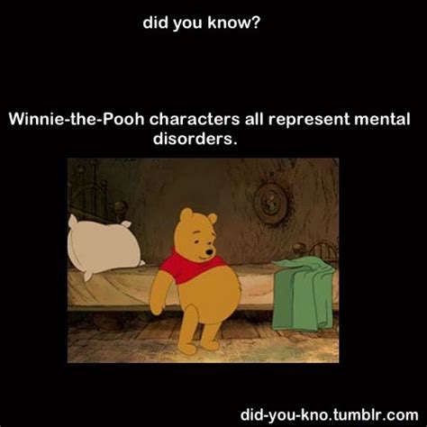 Winnie The Pooh Characters All Represent Mental Disorders