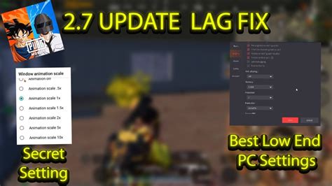 2 7 Update Gameloop Lag Fix 2023 PUBG Mobile Emulator Lag Fix Best