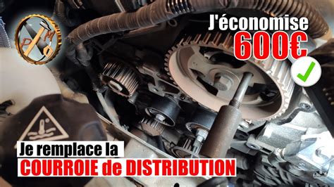 Changement Courroie Distribution C3 Picasso 2011 Moteur Peugeot HDI 1