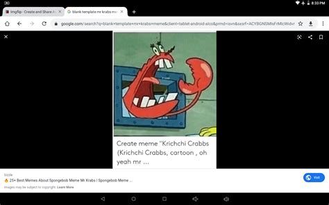 Mr Krabs Yelling