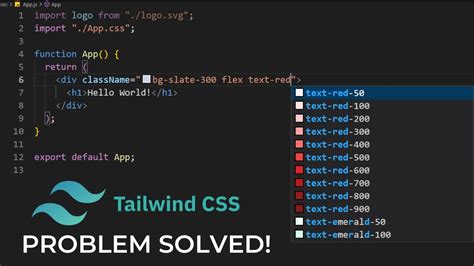 How To Fix Tailwind Css Auto Complete Not Working Issue Youtube