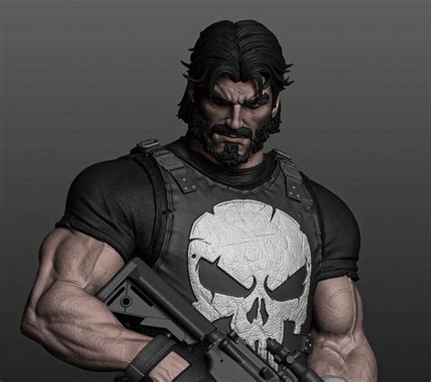 ArtStation - Punisher - Fan Art | Punisher, Punisher art, Punisher comics