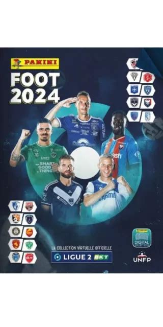 Album Panini Foot 2024 Ligue 2 Collector Complet Non Collé 300 Stickers