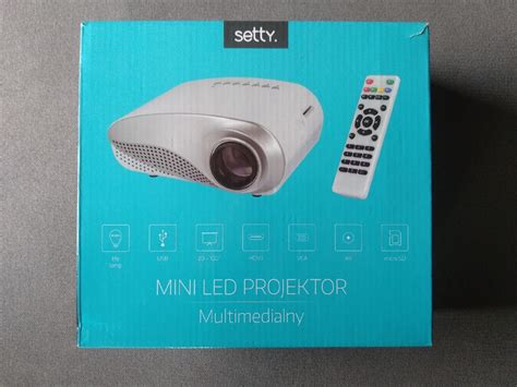 Mini Led Projektor Multimedialny Setty Wroc Aw Kup Teraz Na Allegro