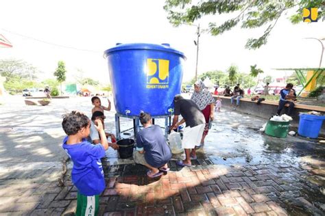 Kementerian Pupr Fokus Sediakan Air Bersih Dan Sanitasi Di Palu