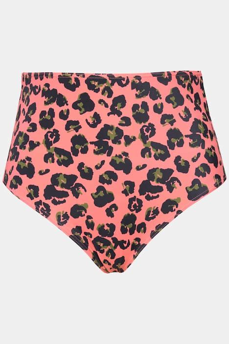 Bikini Slip High Waist Panty Style Color Leo Flamingo Happy Size