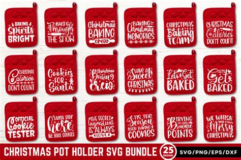 Christmas Pot Holder Svg Bundle By Regulrcrative Thehungryjpeg