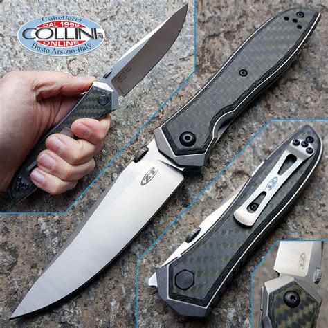 Zero Tolerance Emerson Green Carbon Fiber Zt Knife Carbon