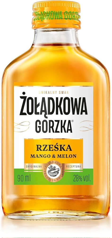 Zoladkowa Gorzka Rzeska Mango And Melon Vodka Liqueur Traditional