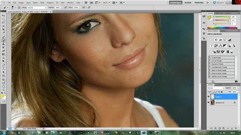 Photoshop Cs Tutorial Cambiare Il Colore Degli Occhi Ita Youtube