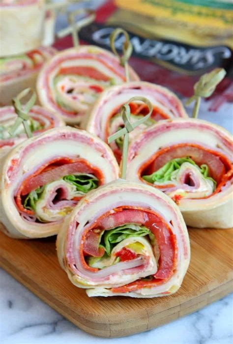 Italian Sandwich Roll Ups Happy Go Lucky