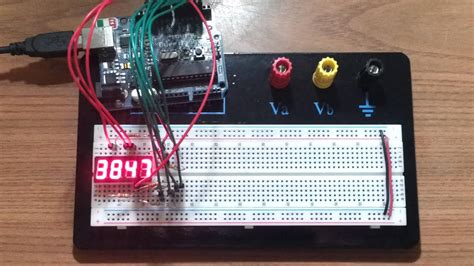 Interfacing Arduino With 7 Segment Display 4 Digit Counter Example Images