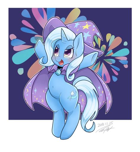 Safe Artist Bbtasu Trixie Pony Unicorn G Cape