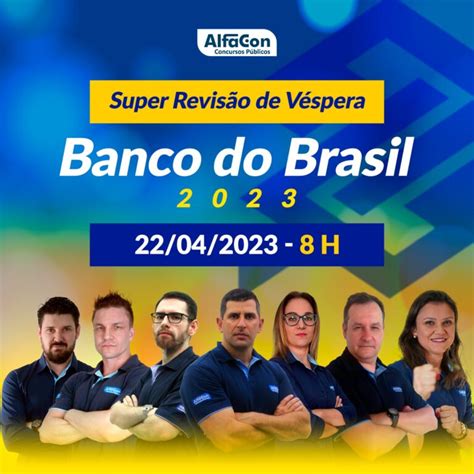 Revisão de Véspera Banco do Brasil Blog do AlfaCon