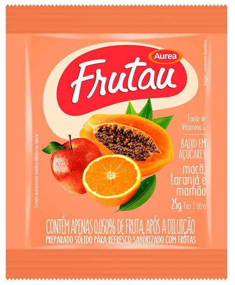 Refresco Misto De Frutas 25g Aurea Alimentos