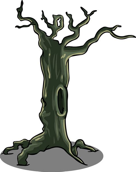 Creepy Tree Clip Art