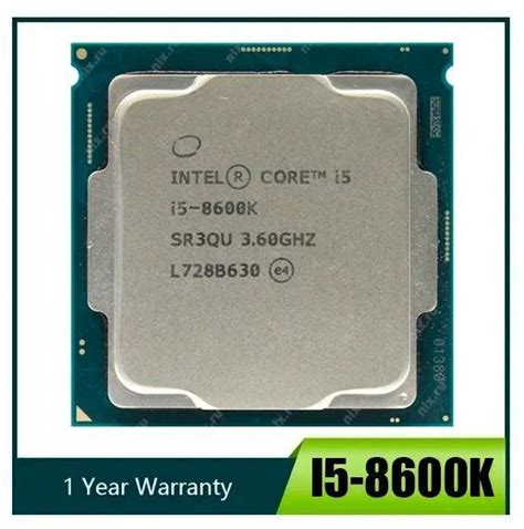 Процессор Intel Core I5 8 го поколения Oem без кулера 6 яд 36 ГГц купить по низкой цене с