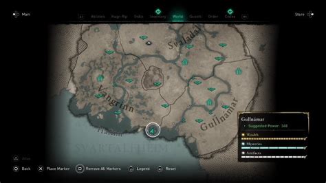 Ac Valhalla Dawn Of Ragnarok Legendary Hoard Maps List Locations