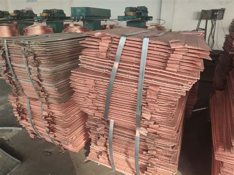 Manufacturer Sales Red Copper Cathode With 99 99 Copper Sheet