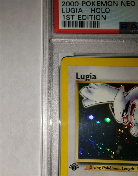 Lugia First Edition Holo Neo Genesis Pokemon Card Possible PSA 10