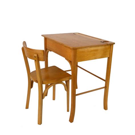 Baumann Grand Bureau Enfant La Marelle Mobilier Vintage Pour Enfants