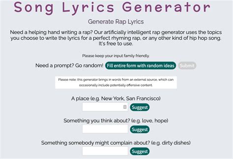 Best AI Lyric Generators For Getting Past Writer S Block