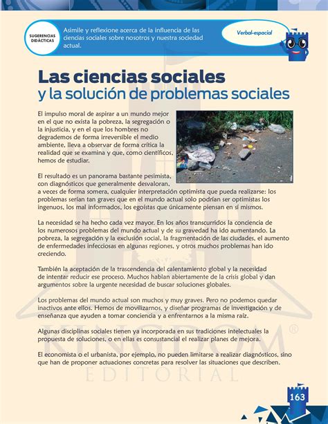 Ciencias Sociales To Grado Kingdom Editorial P Gina Flip