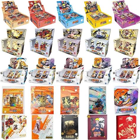 Kayou Genuine Cartoon Naruto Cards Box Anime Figure Card Booster Pack