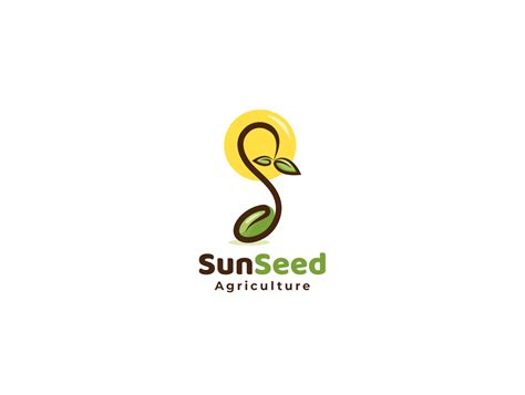 Sunseed Agriculture Logo Design By Yulian Rahman On Dribbble