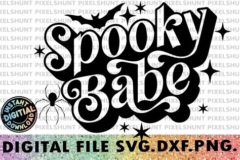 Spooky Babe Svg Graphic By Artistbloves Creative Fabrica