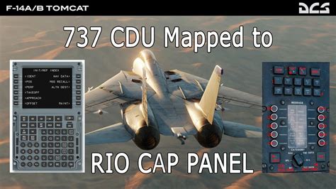 Dcs F Rio Cap Avec Le Cdu De Cockpit Master Youtube