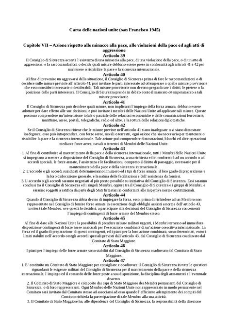 Carta Delle Nazioni Unite