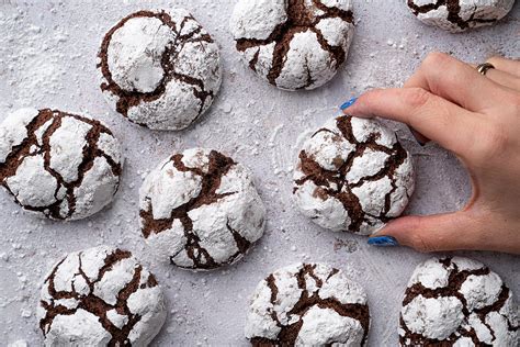 Gluten Free Chocolate Crinkle Cookies Recipe Dairy Free