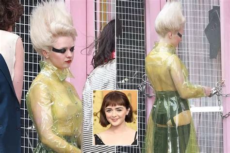 Maisie Williams Looks Totally Different After Dramatic Transformation For Sex Pistols Show
